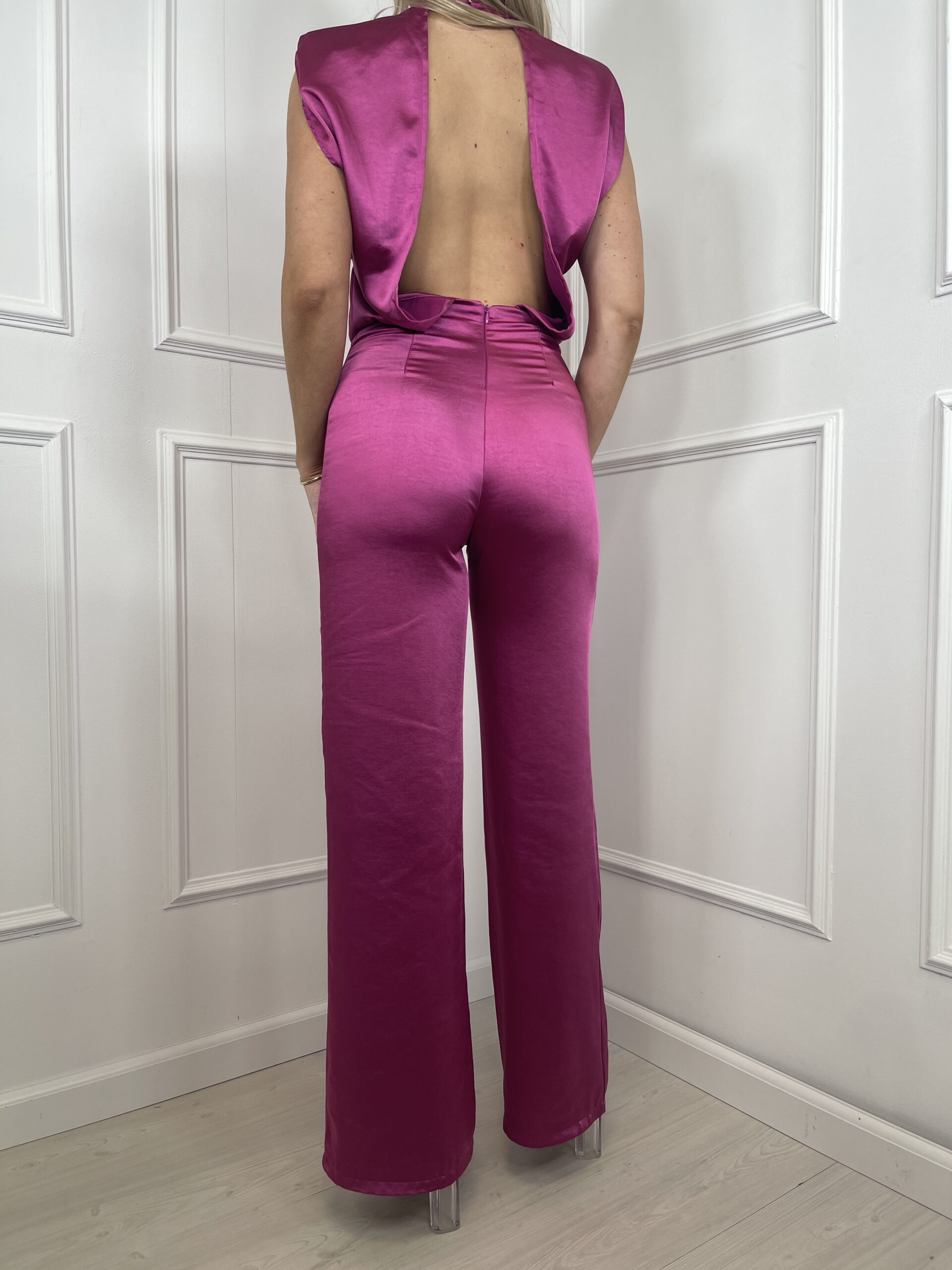 jumpsuit roze