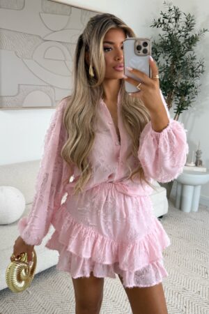 Casie Two Piece Set Pink