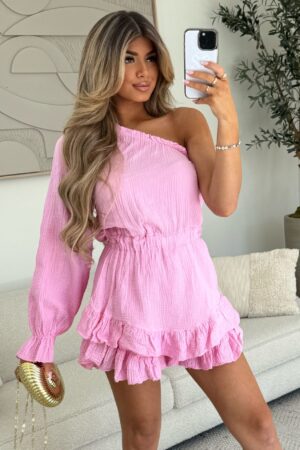 Pre Order: Serena Playsuit Pink