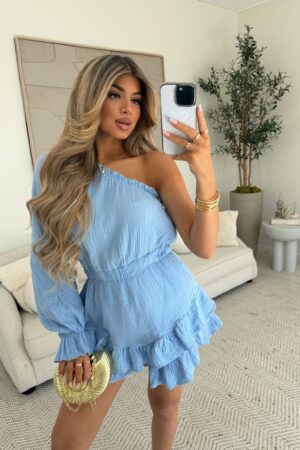 Serena Playsuit Blue