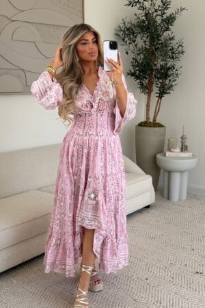Zakynthos Dress Pink