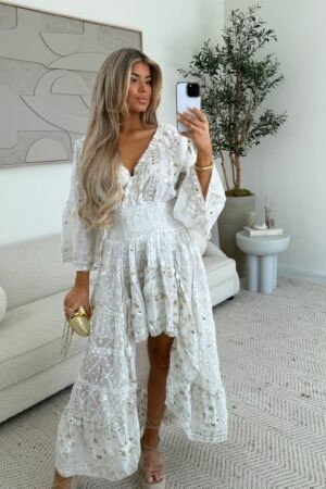 Rhodos Dress White