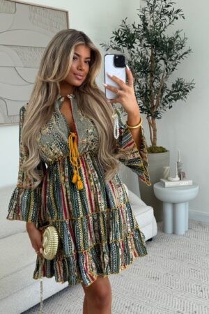 Nala Dress Green