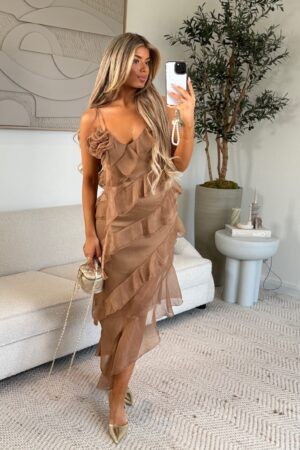 Florentina Dress Brown