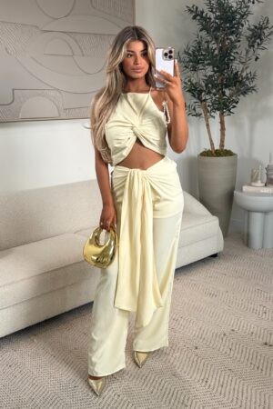 Violetta Two Piece Set Yellow